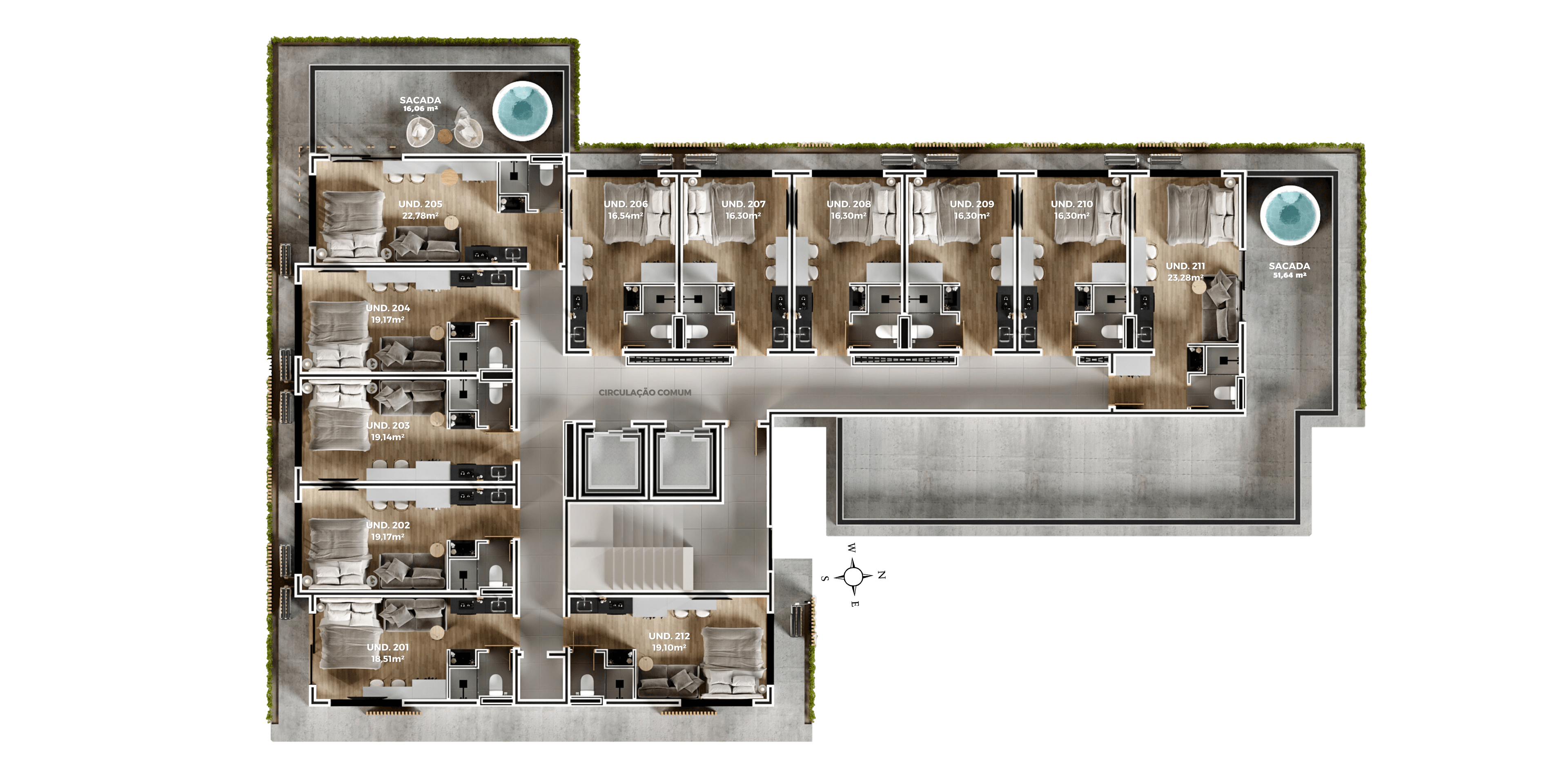 Planta Plantas do Empreendimento — 1 de 6
