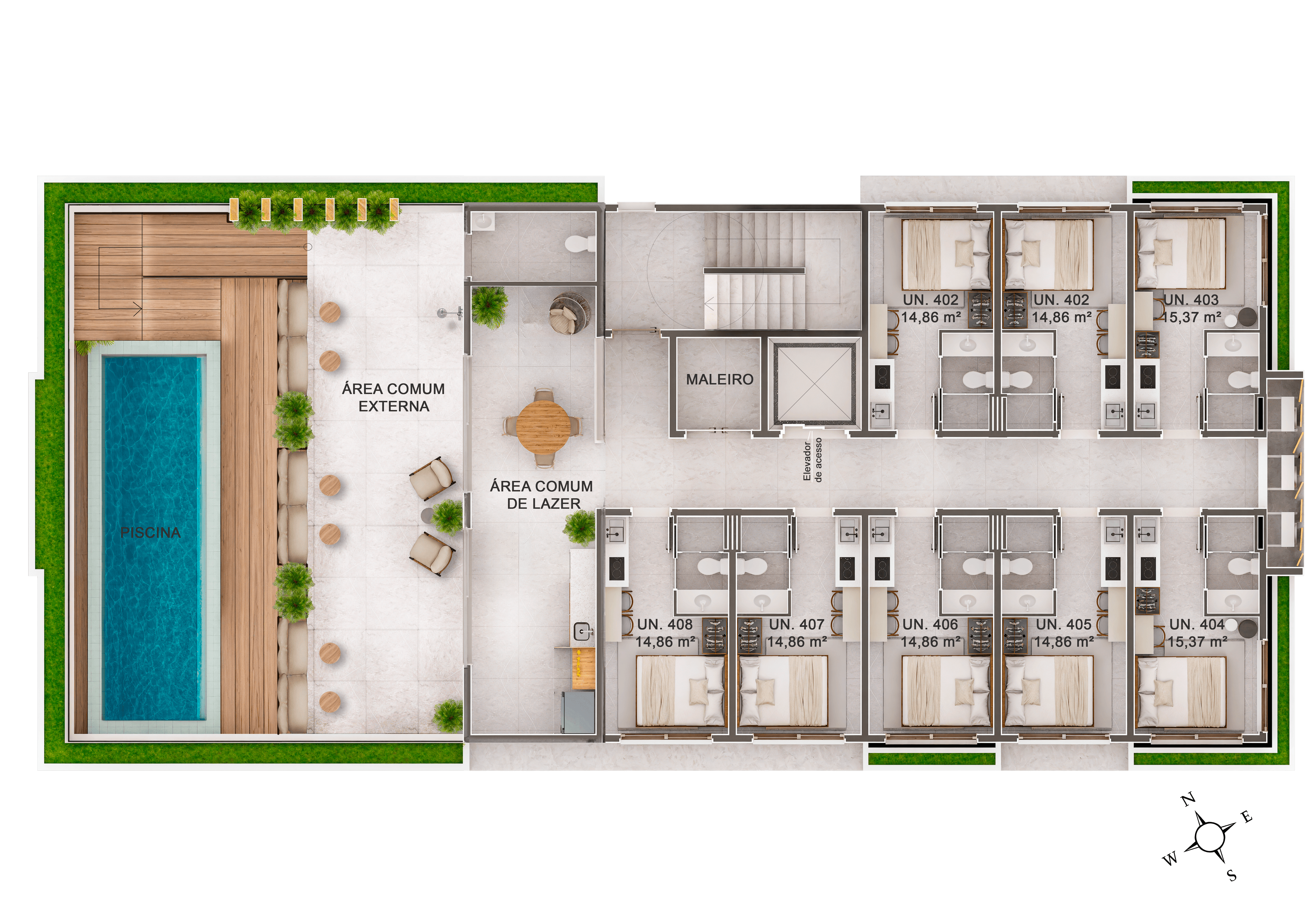 Planta Plantas do Empreendimento — 1 de 4