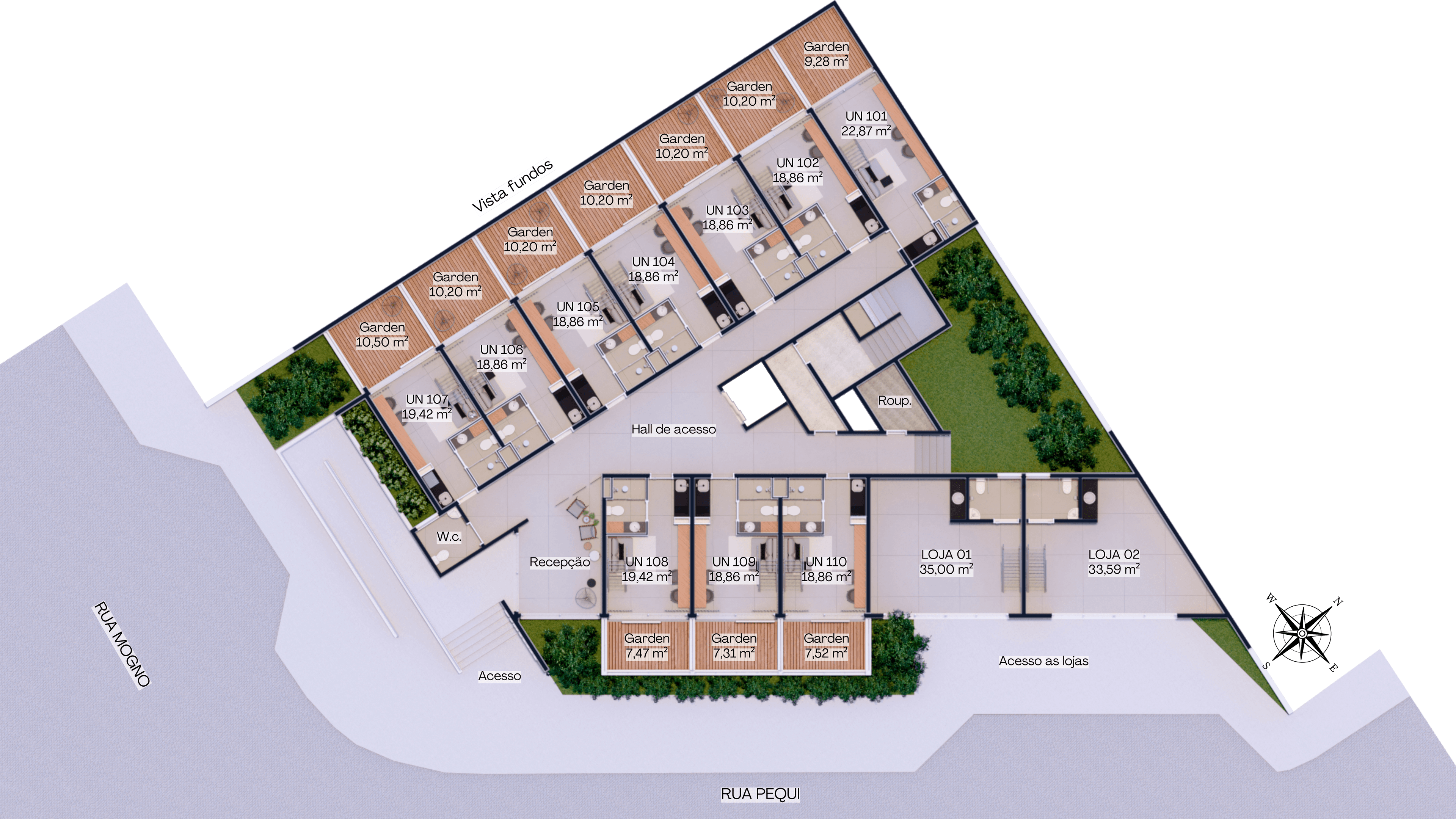 Planta Plantas do Empreendimento — 1 de 6