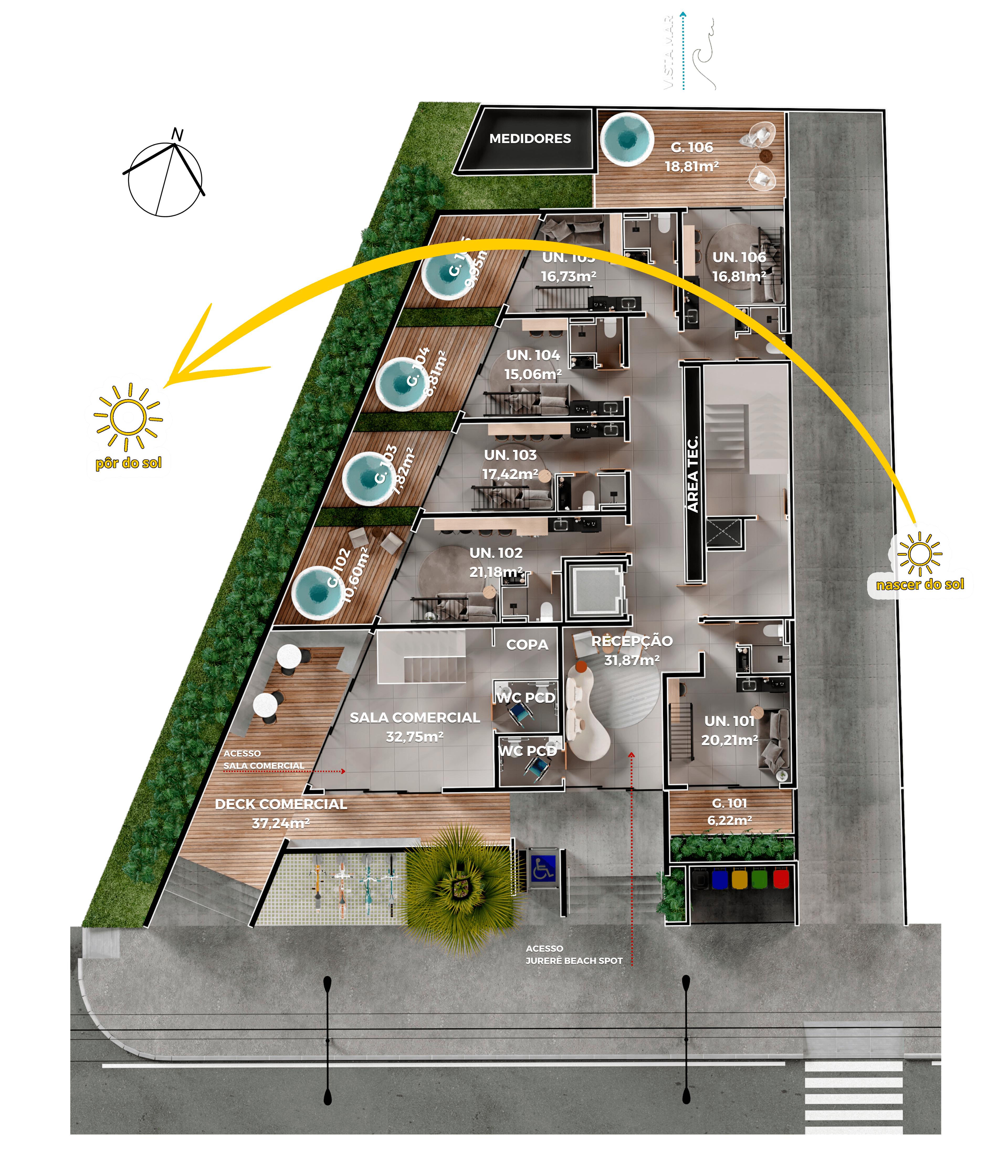 Planta Plantas do Empreendimento — 1 de 5